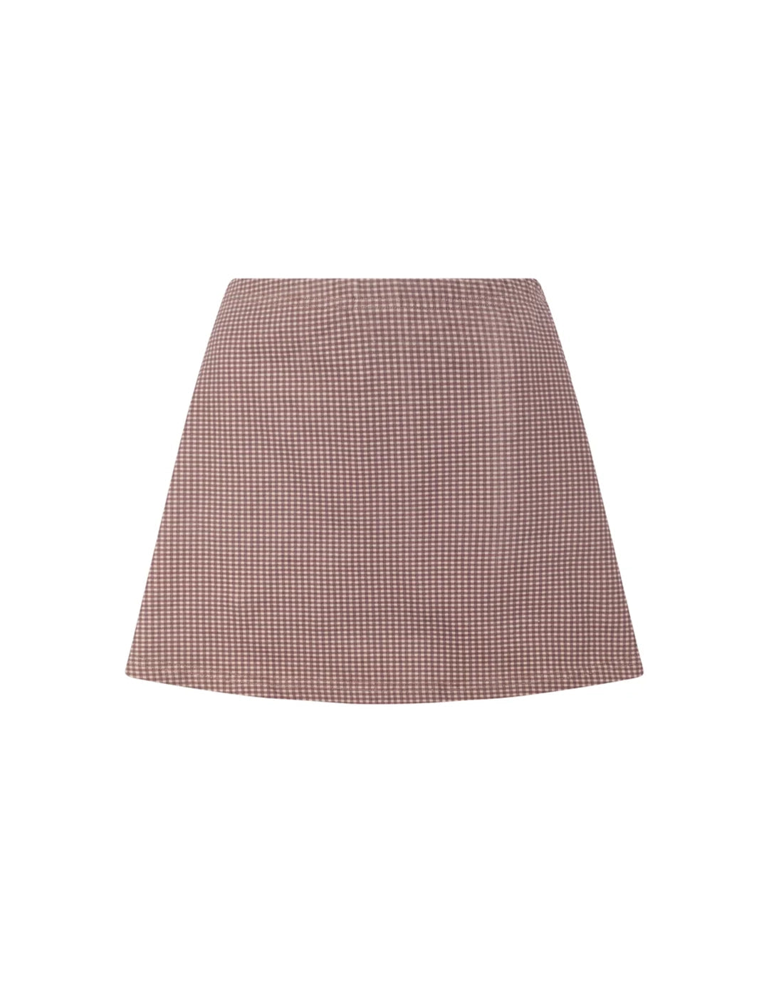 Picnic Skort - Chocolate Gingham