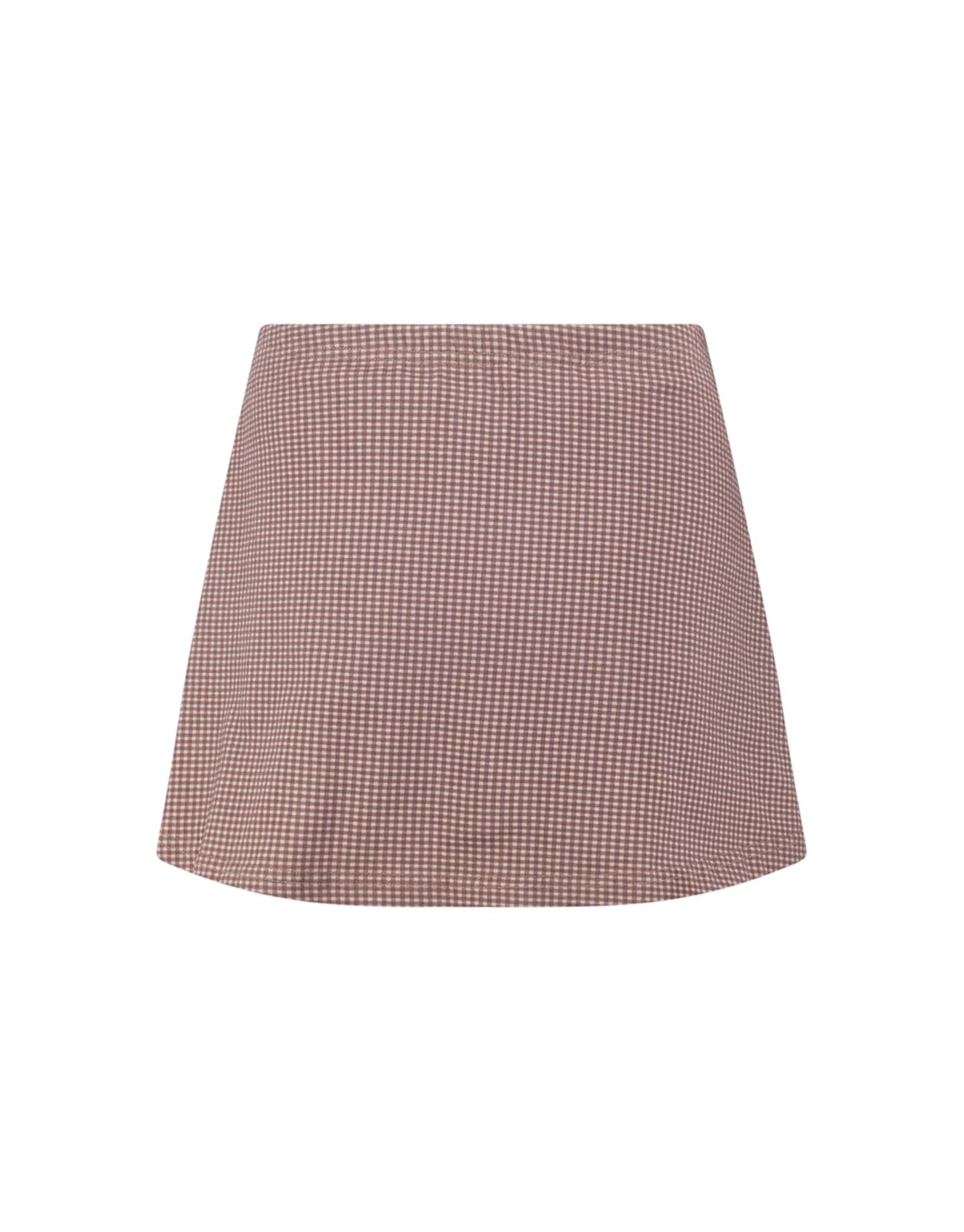 Picnic Skort - Chocolate Gingham