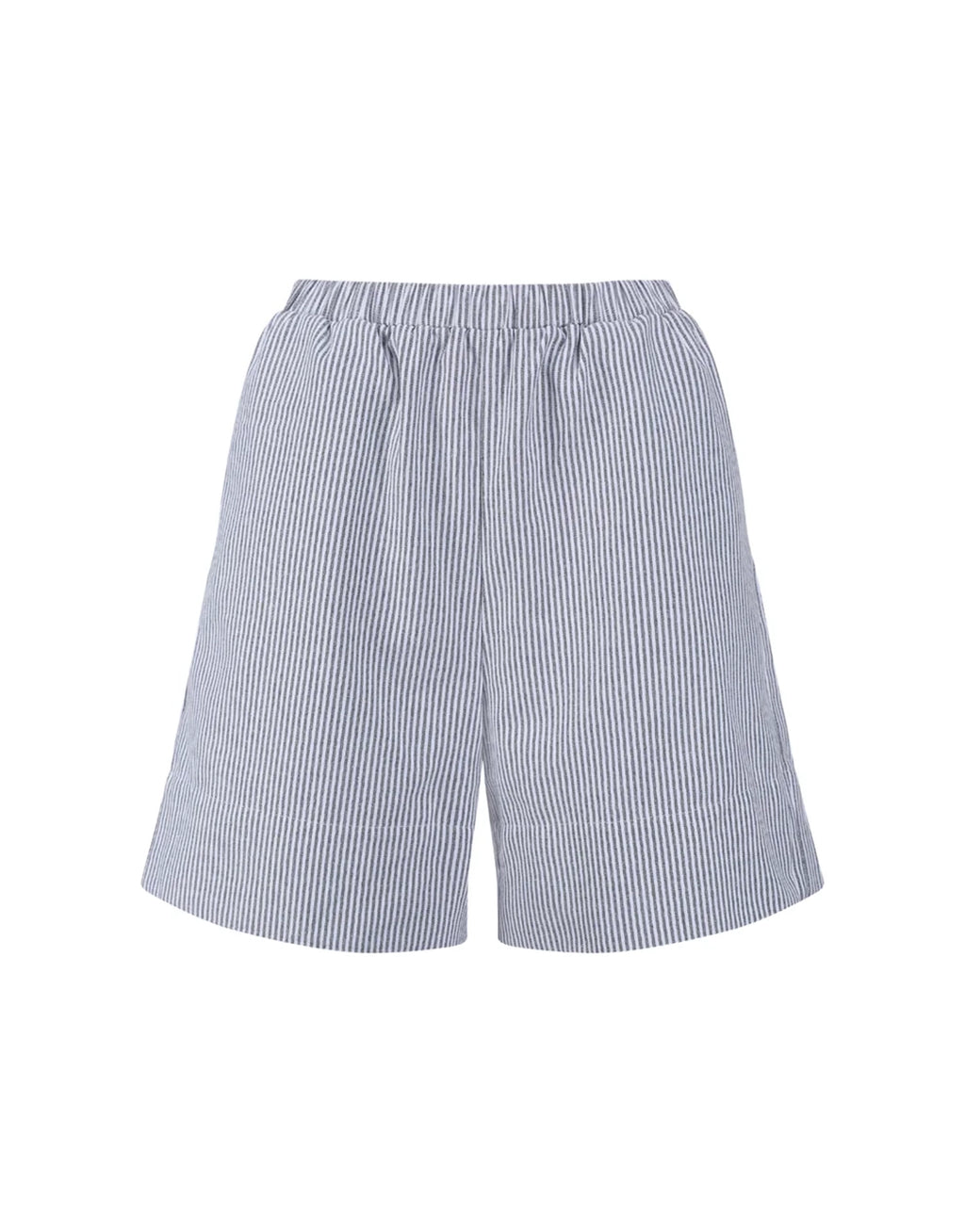 Beech Cottage Shorts - Black / White Stripe