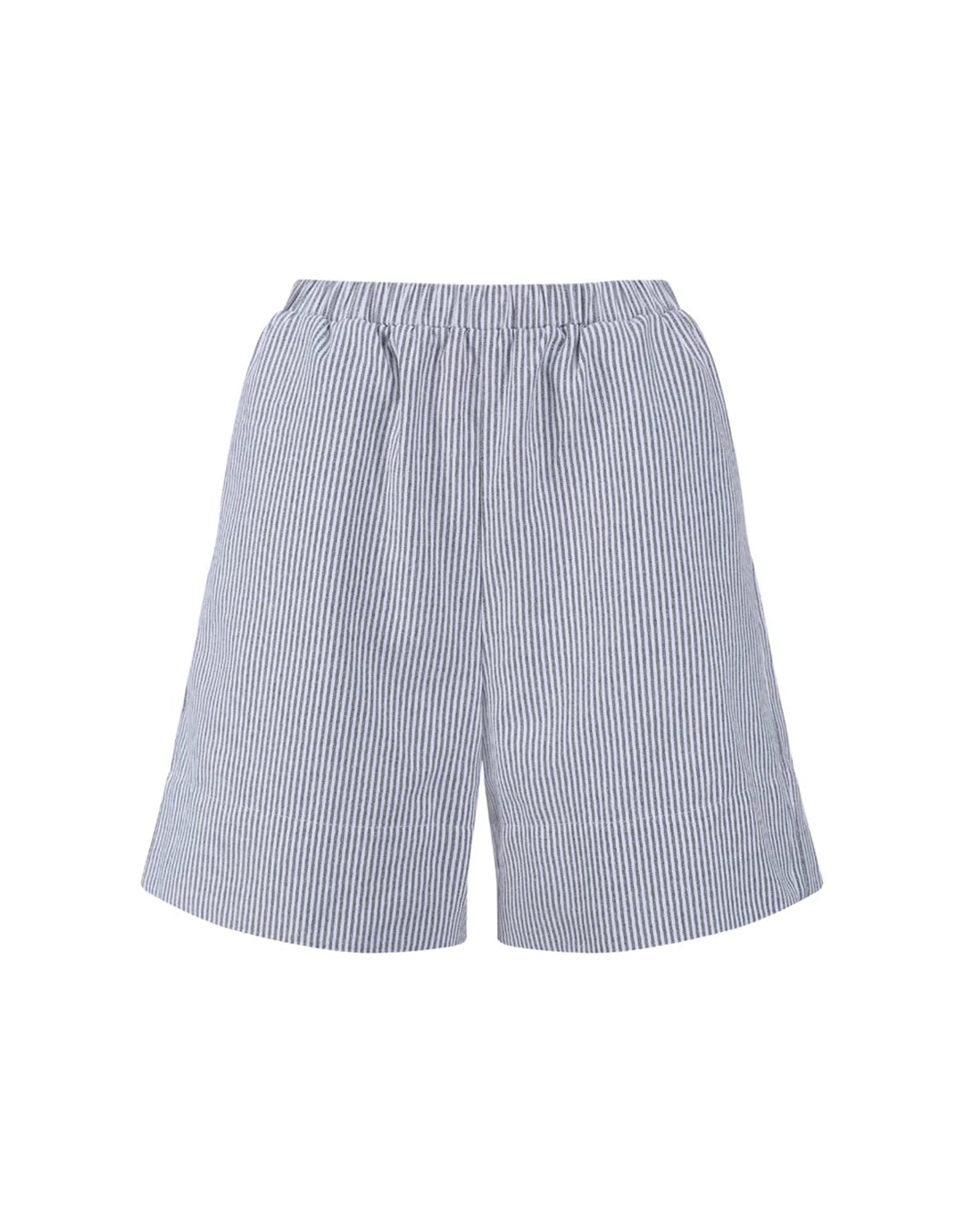 Beech Cottage Shorts - Black / White Stripe