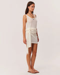 Mindy Wrap Skirt - Off White by SNDYS