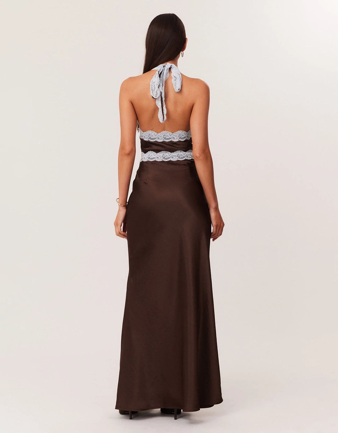 Tonya Slip Maxi Dress 2.0 - Chocolate
