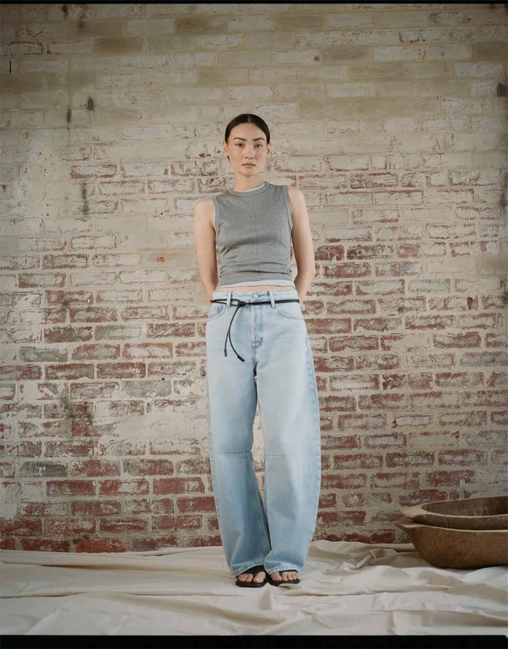 Vera Barrell Jeans - Faded