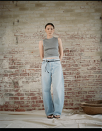Vera Barrell Jeans - Faded by Nobody Denim - view 4