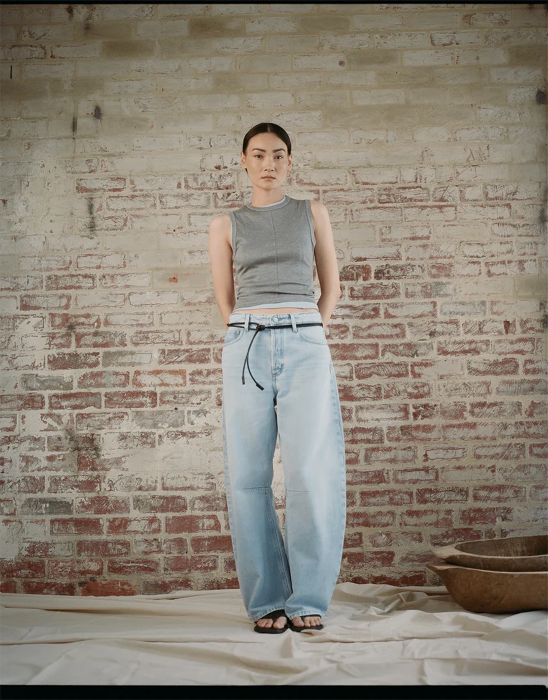 Vera Barrell Jeans - Faded