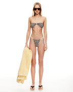 Paradiso Bottom - Beige Stripe by Lioness