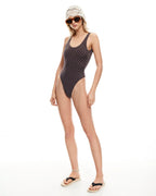 Kenny One Piece - Chocolate Blue Polka by Lioness - view 3