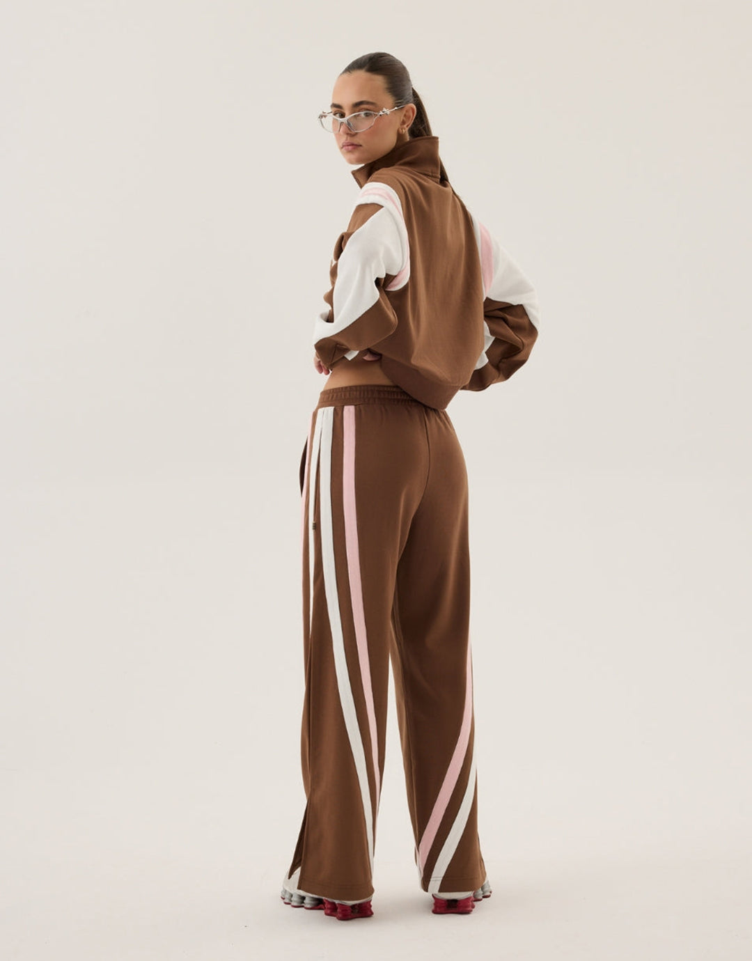 1996 Trackside Sweatshirt - Mocha by Araminta James - view 3