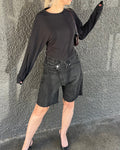 Crossover Short - Black by Chilli