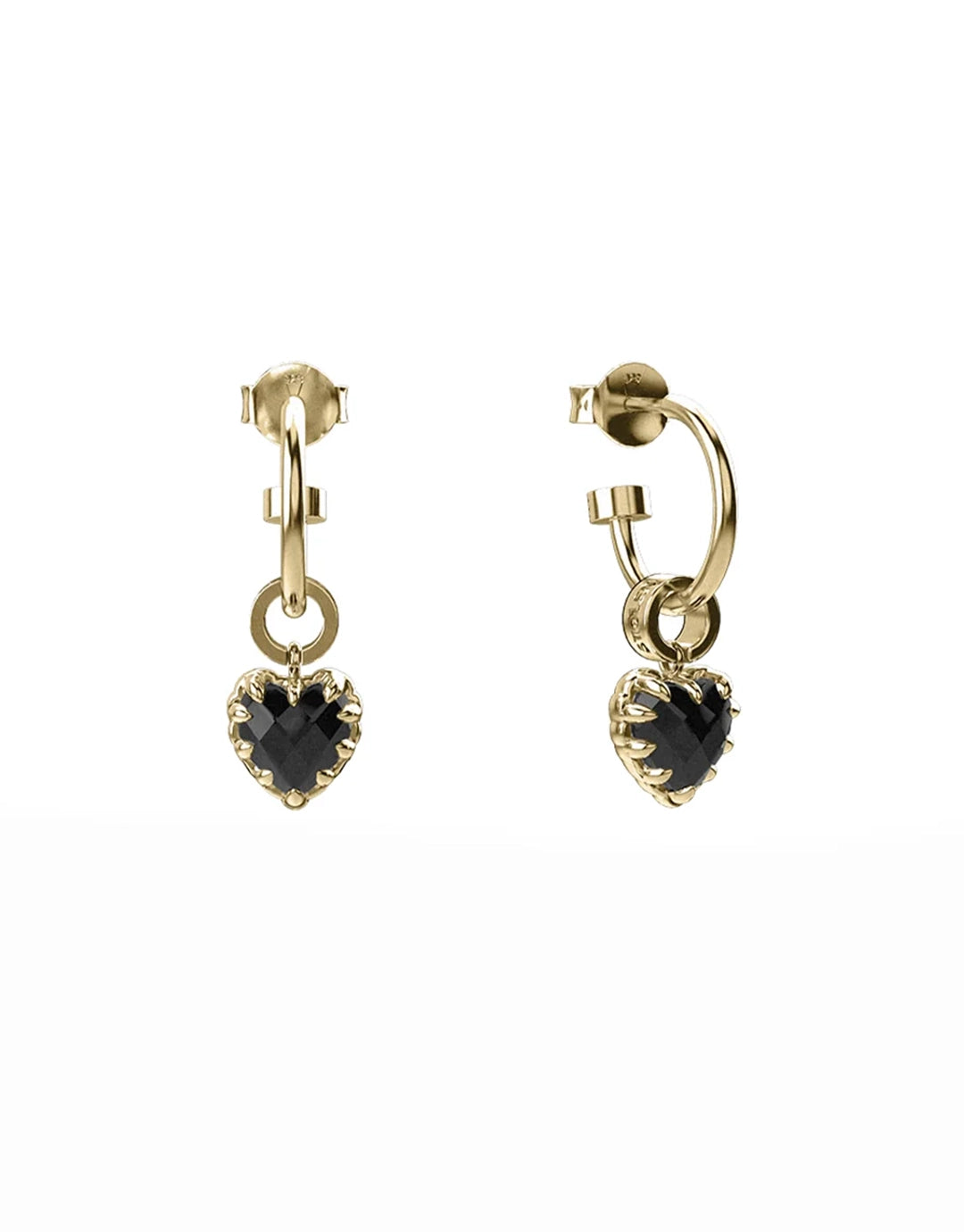 Love Anchor Earrings - Gold