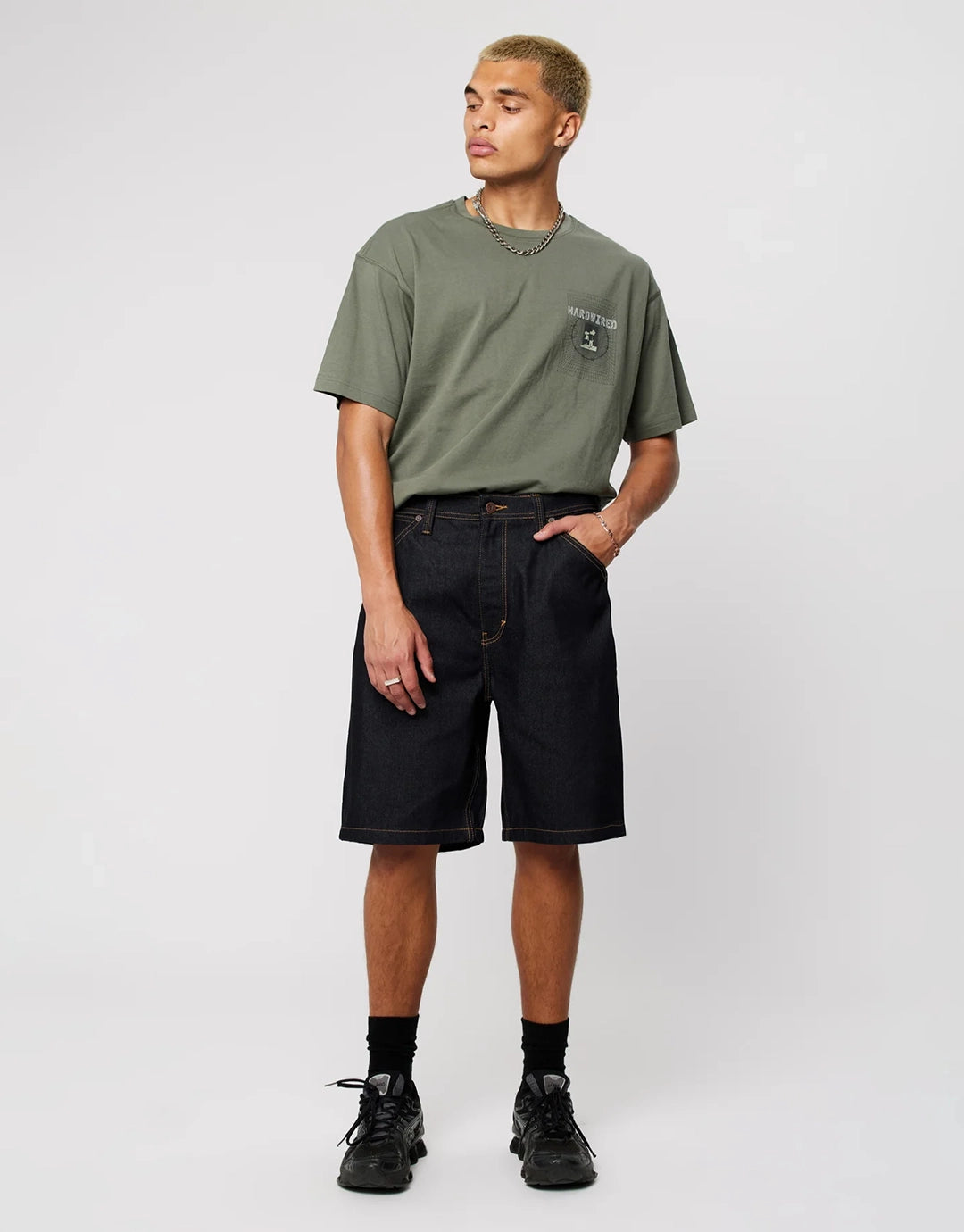 A5 Baggy Denim Shorts - Scout