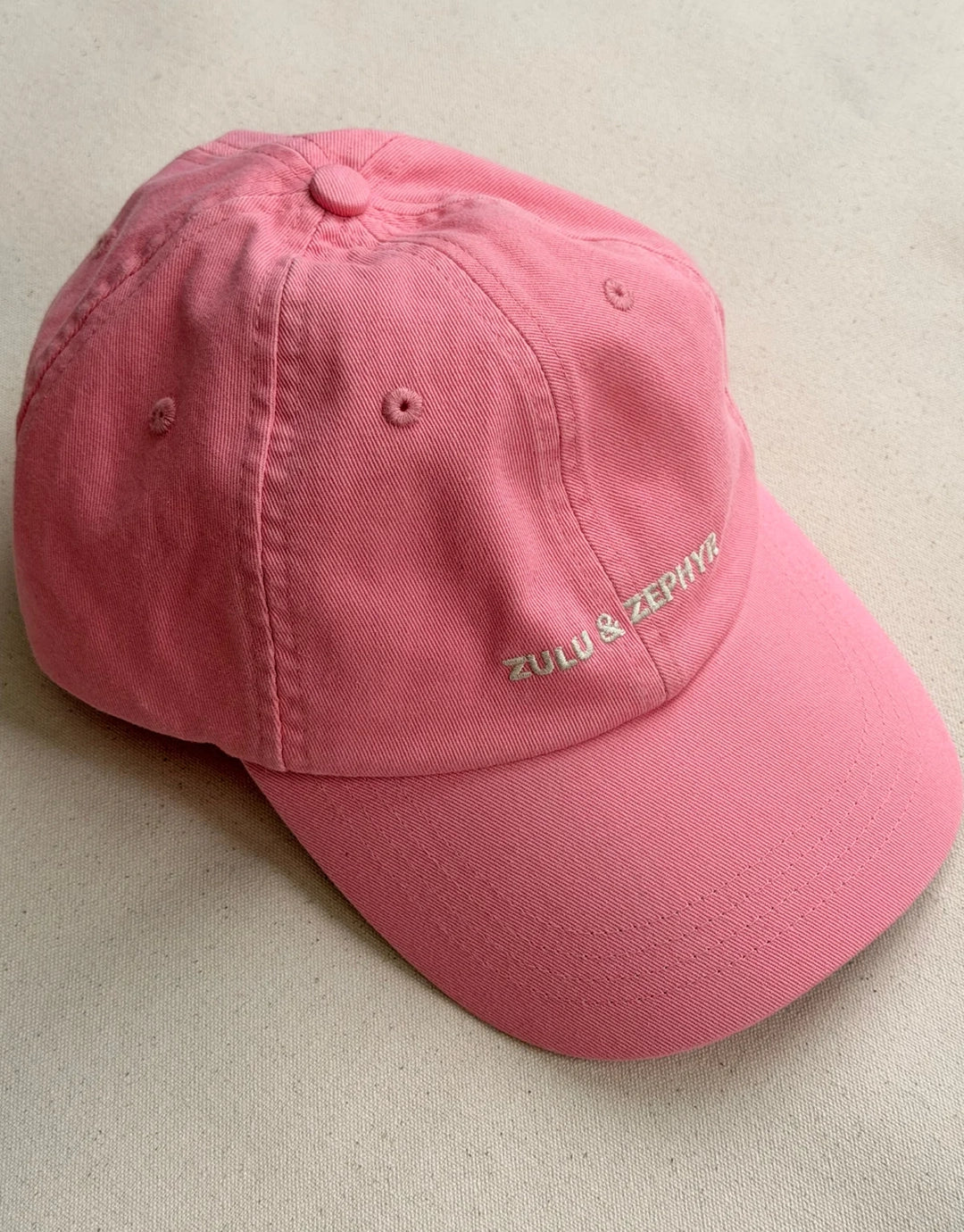 Zulu & Zephyr Canvas Cap - Pink