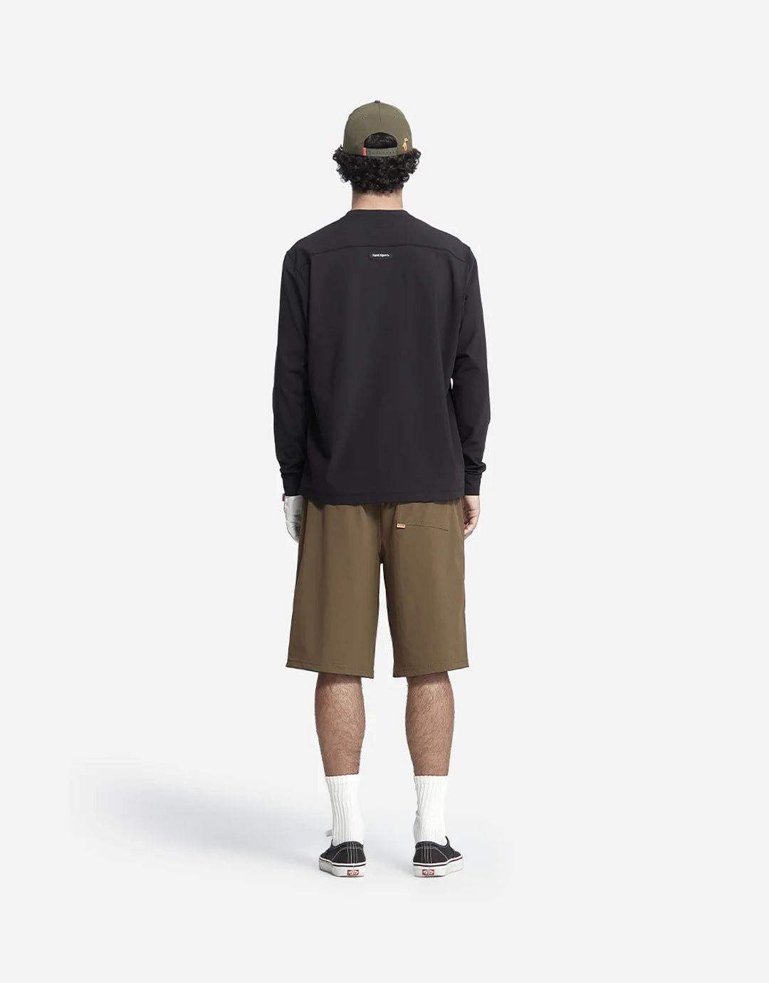 Windblocker Long Sleeve Crew - Black