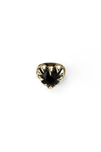 Love Claw Cocktail Ring - Gold Plated / Onyx by Stolen Girlfriends Club - view 2