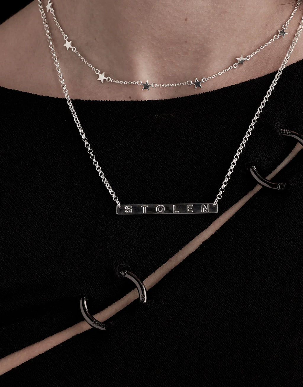Stolen Star Choker - Silver