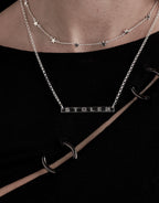 Stolen Star Choker - Silver by Stolen Girlfriends Club - view 3