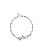 Pierced Bow Bracelet - Silver by Stolen Girlfriends Club