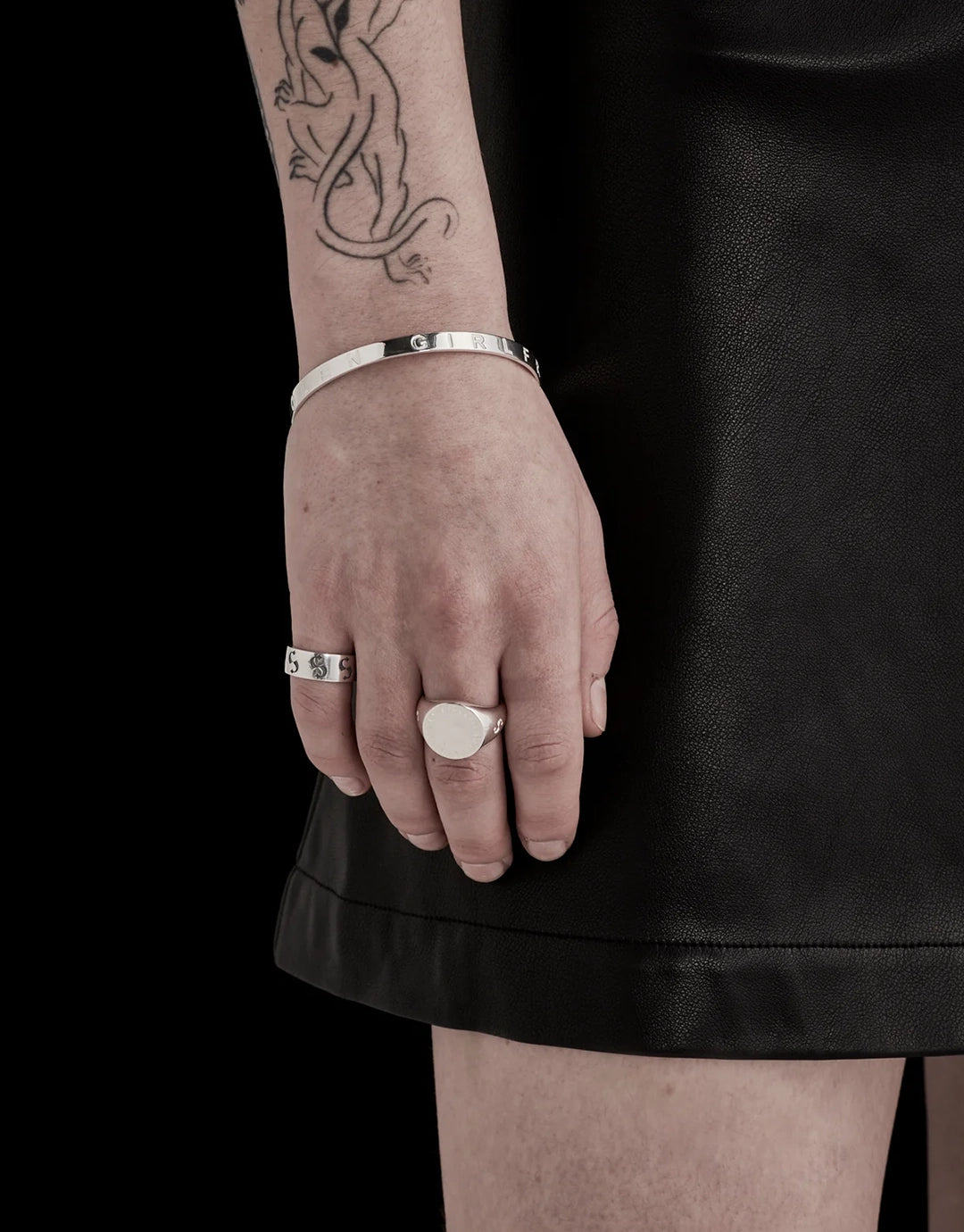 Stolen Bangle - Silver