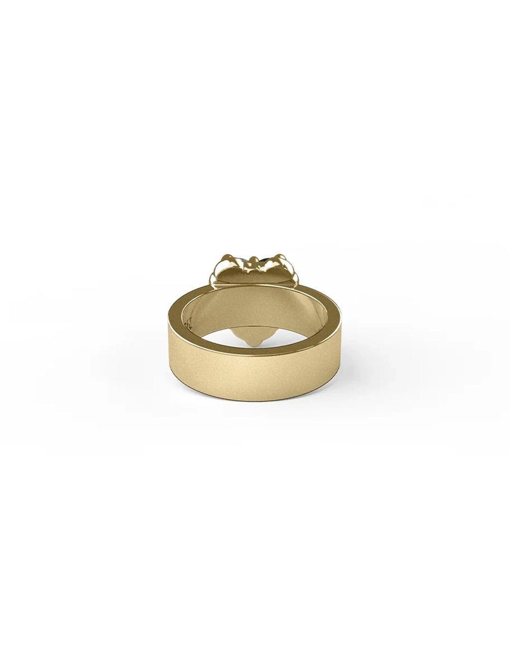 Love Claw Ring - Gold / Onyx