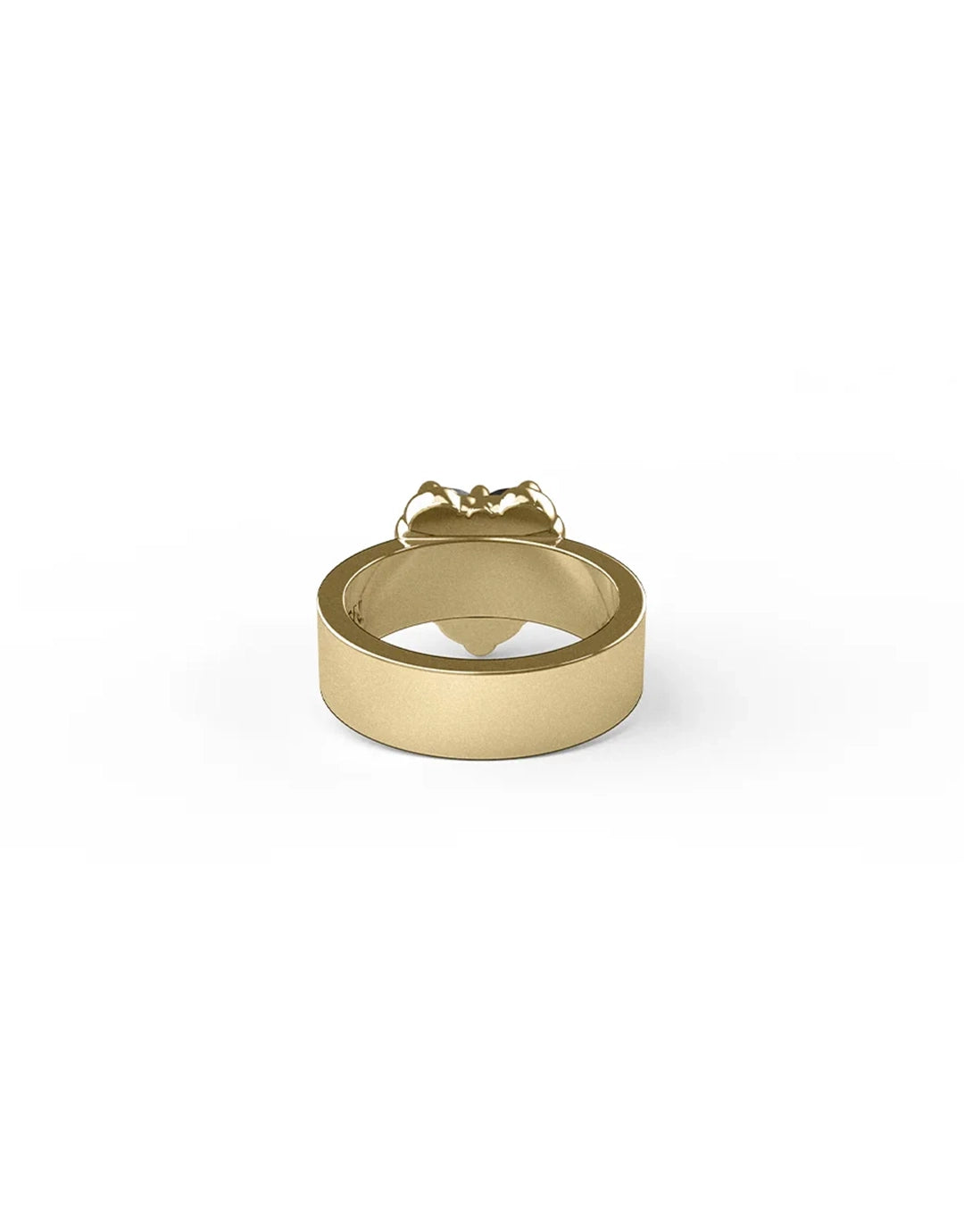 Love Claw Ring - Gold / Onyx