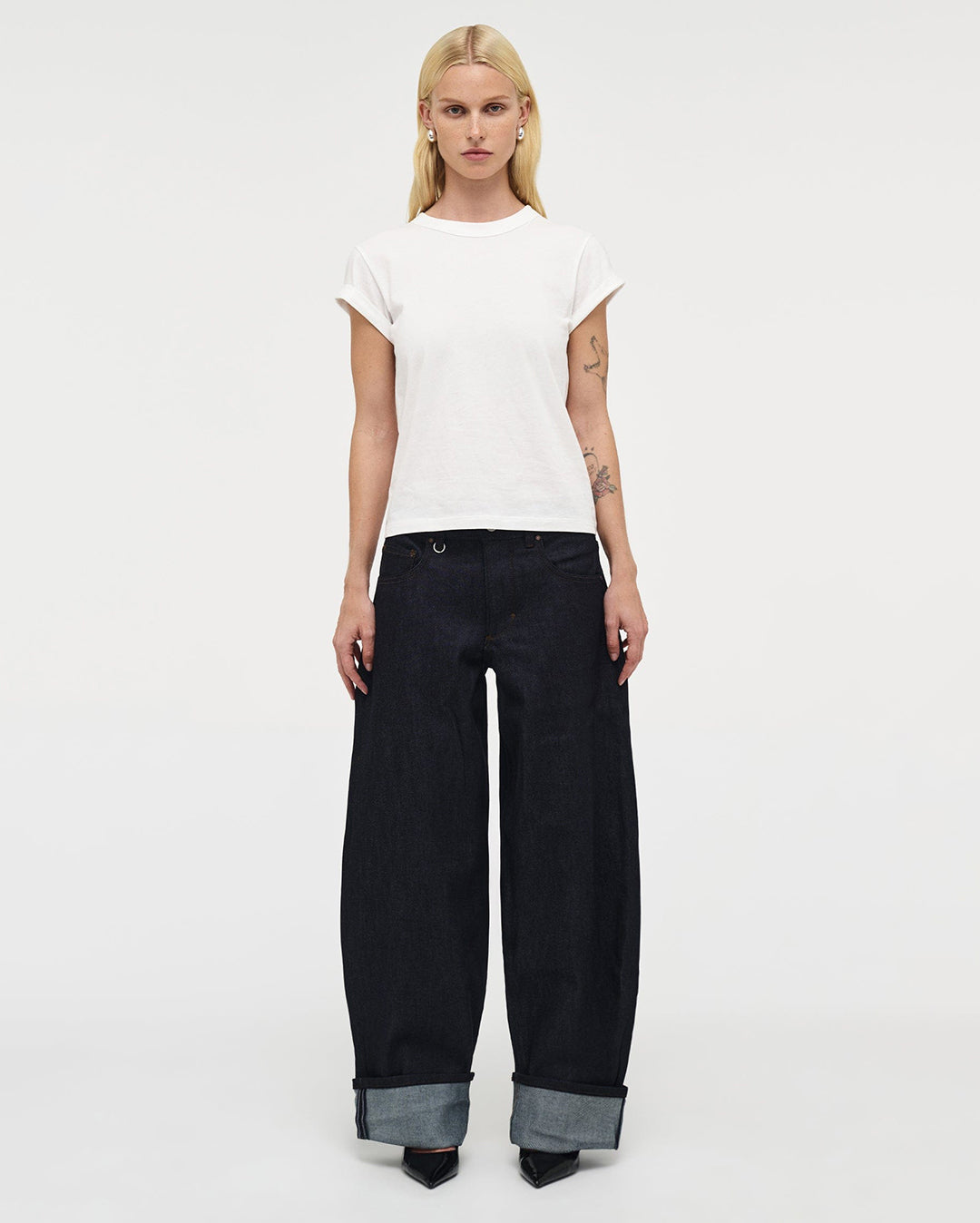 Nancy Resonate Barrel Jeans - Rinse Denim