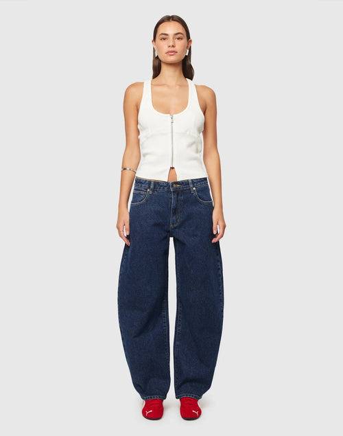 95 Tara Barrel Denim Jeans by Abrand - view 2