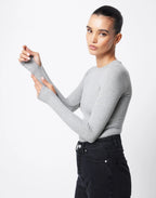 Grey Marle Brooklyn Top by Mossman - view 4