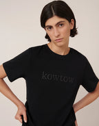 Identity T-Shirt - Black by Kowtow - view 3