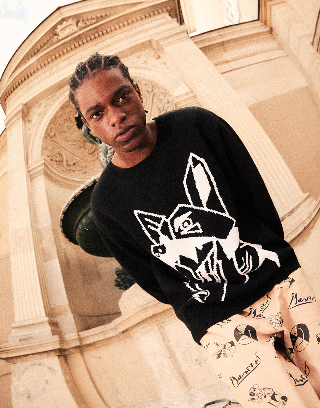 Cubism Beware Knit Sweater - Black