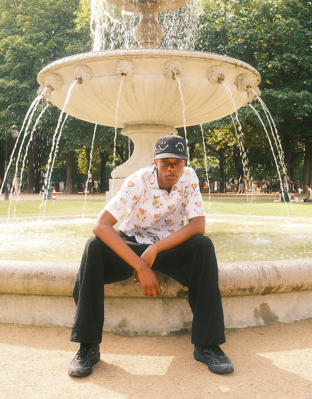 Teddy Striped Short Sleeve Shirt - Multi by Market - view 2