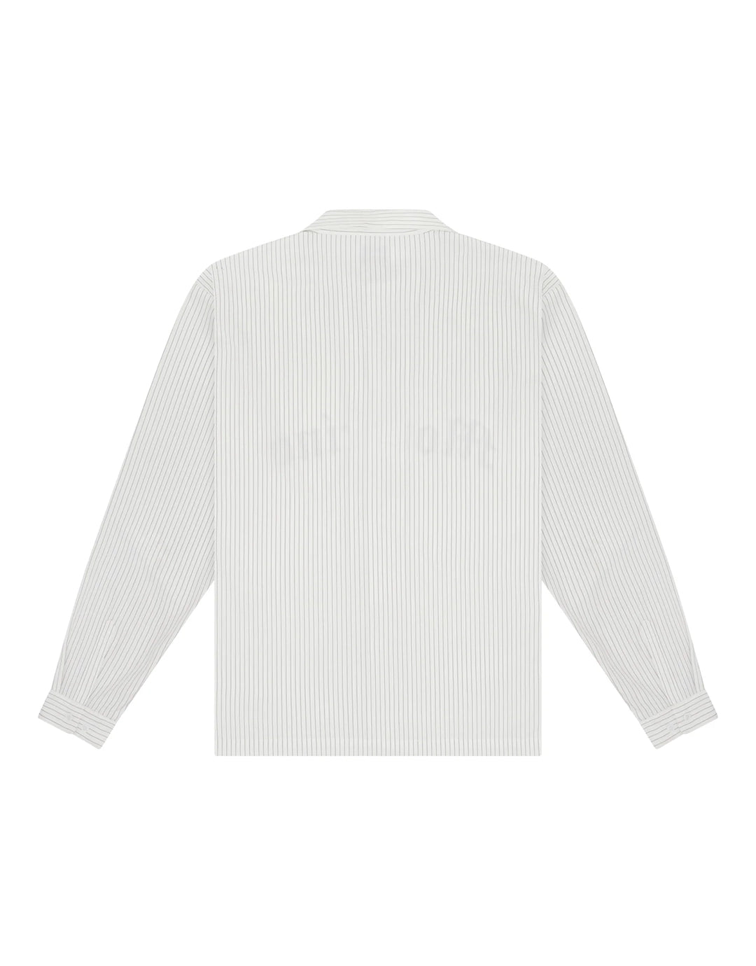 Pinstripe Black Long Sleeve Shirt