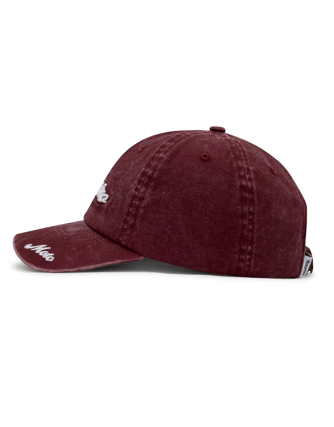 Washed Dad Cap - Burgundy