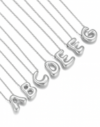 Cloud Letter Pendant - Silver by Walt