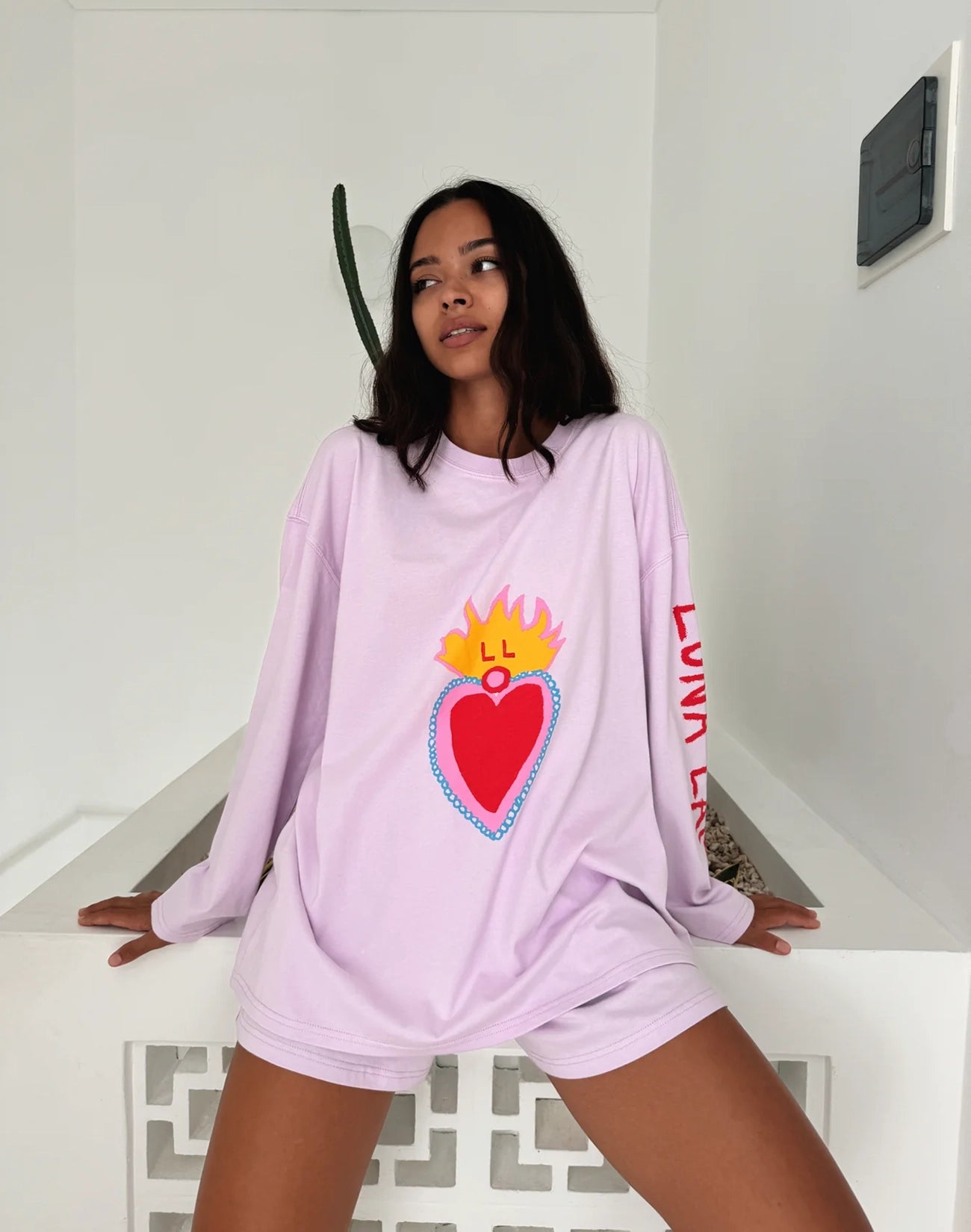 Hearts On Fire Long Sleeve