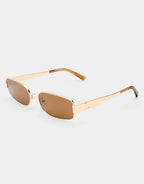 The Ryan Sunglasses - Gold by Luv Lou - view 2