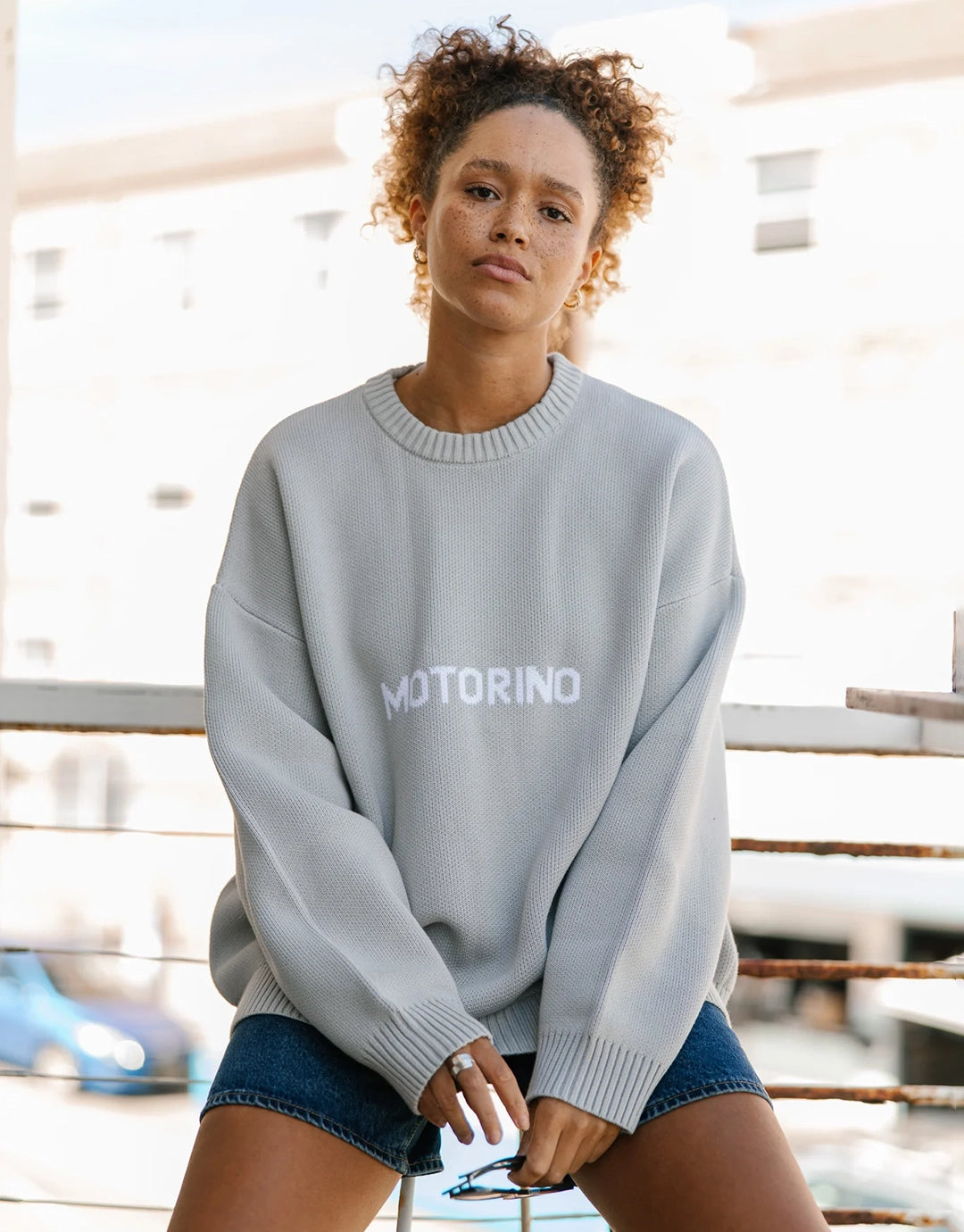 Overcast Knit Jumper - Grey