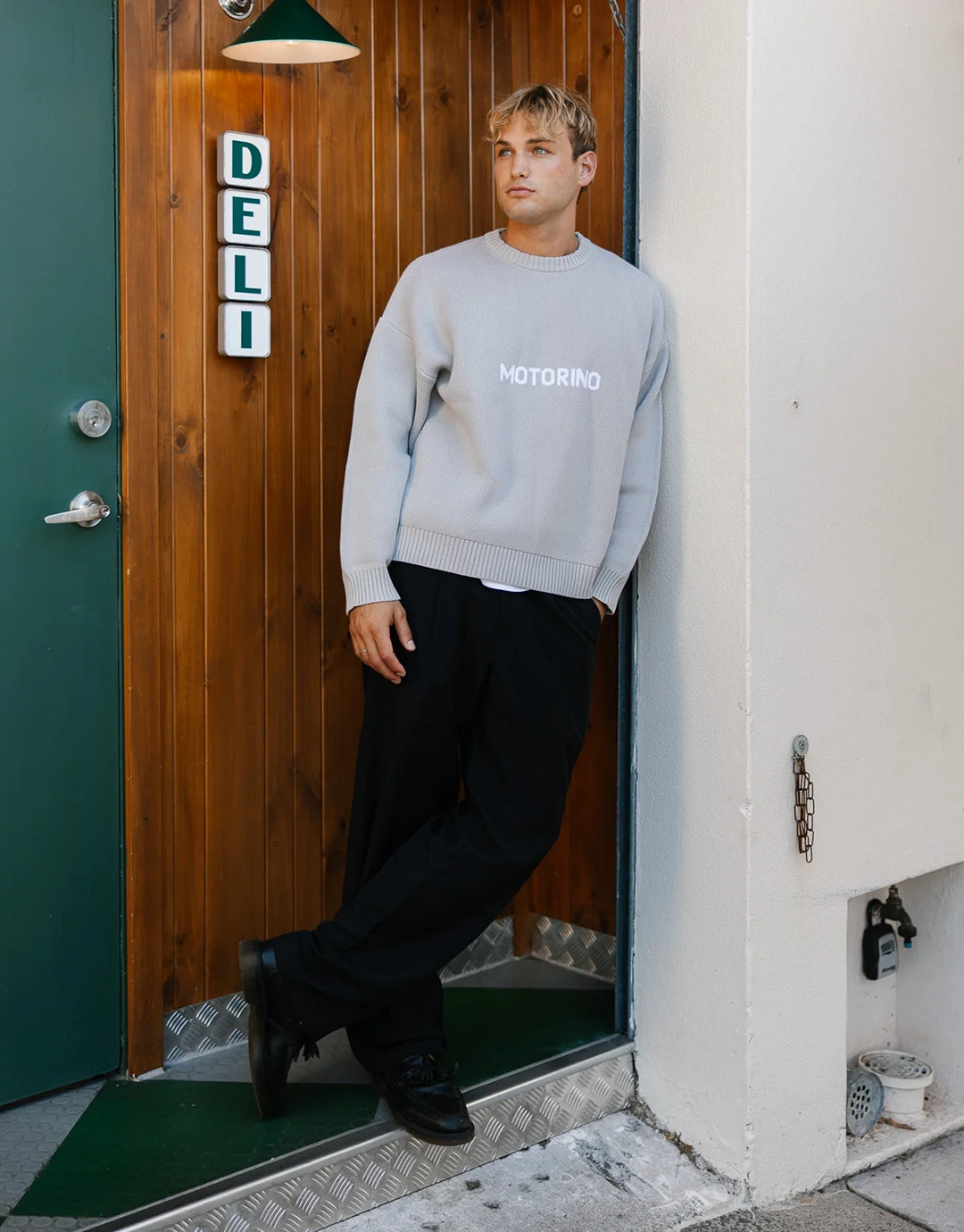 Overcast Knit Jumper - Grey