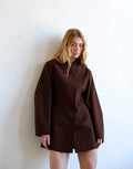 Bowery Dress - Choc by Commonplace Essentials