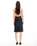 Solana Midi Dress - Onyx by Lioness - view 4