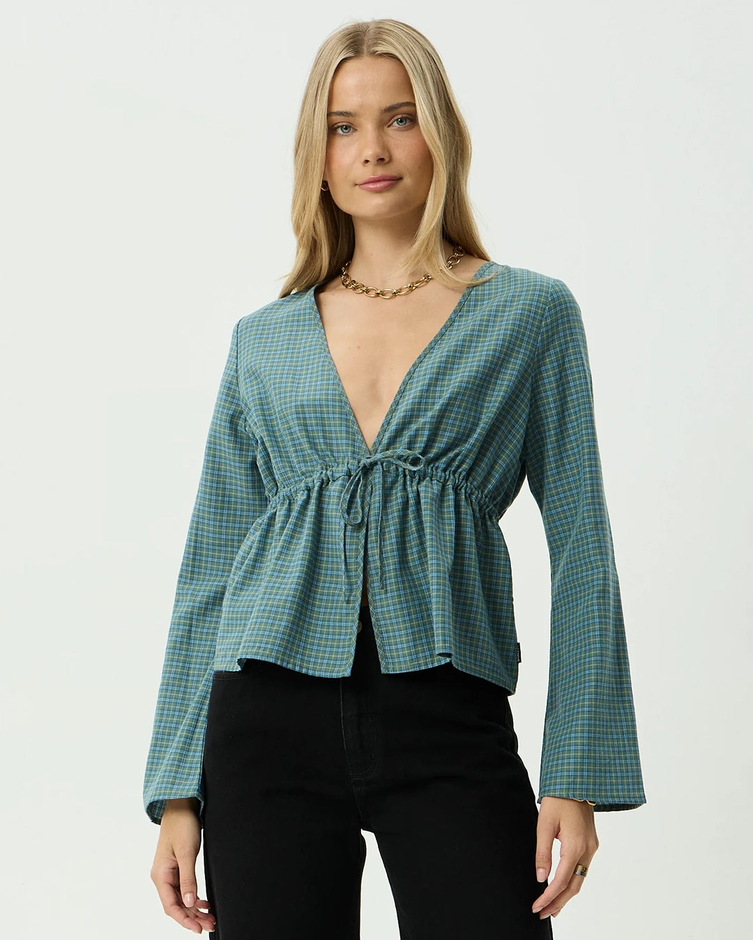 Voyager - Tie Top - Deep Olive Voyager by Afends