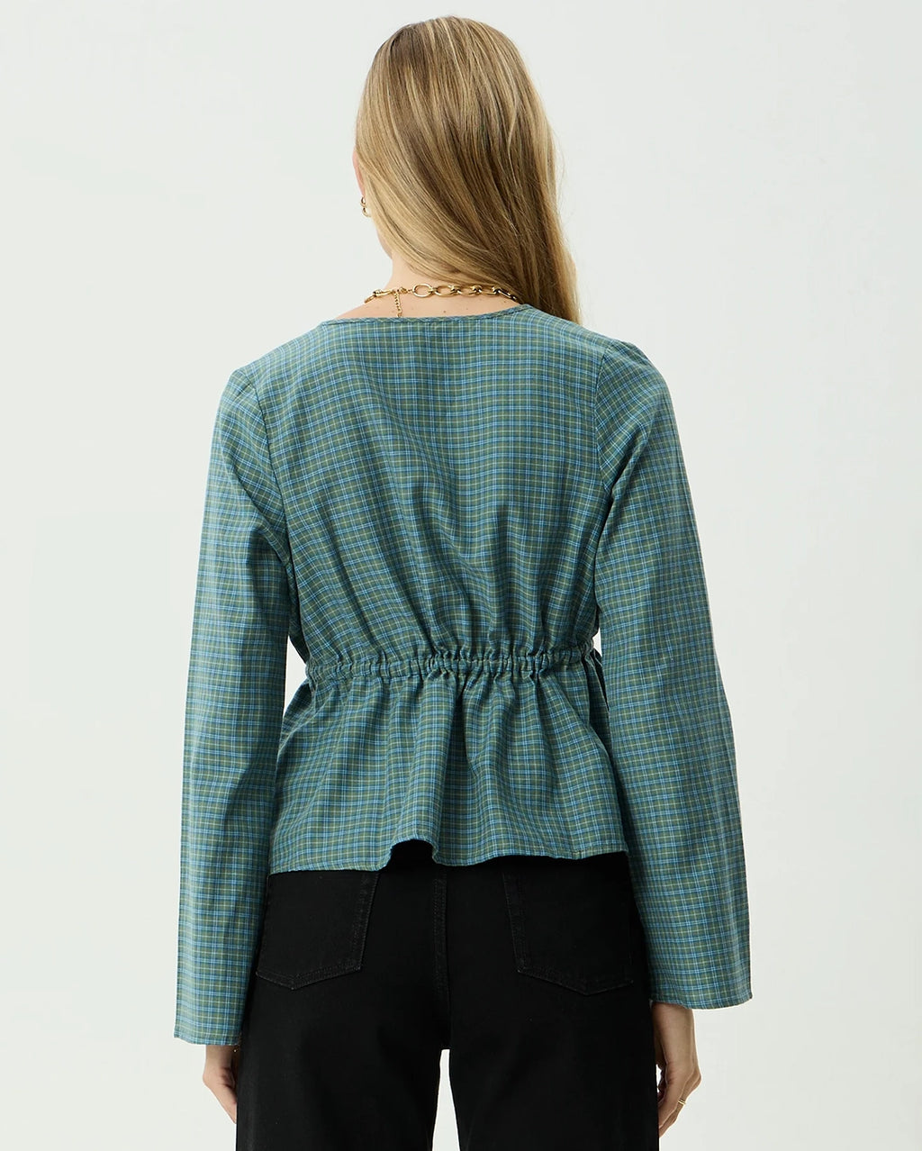 Voyager - Tie Top - Deep Olive Voyager by Afends - view 6
