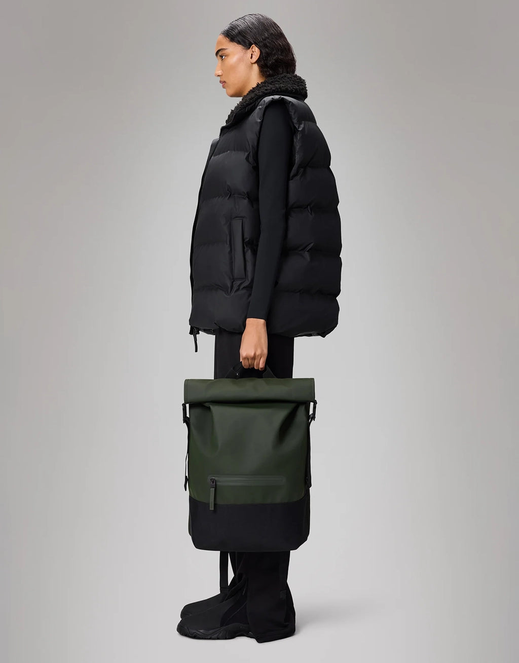 Trail Rolltop Backpack W3 - Green