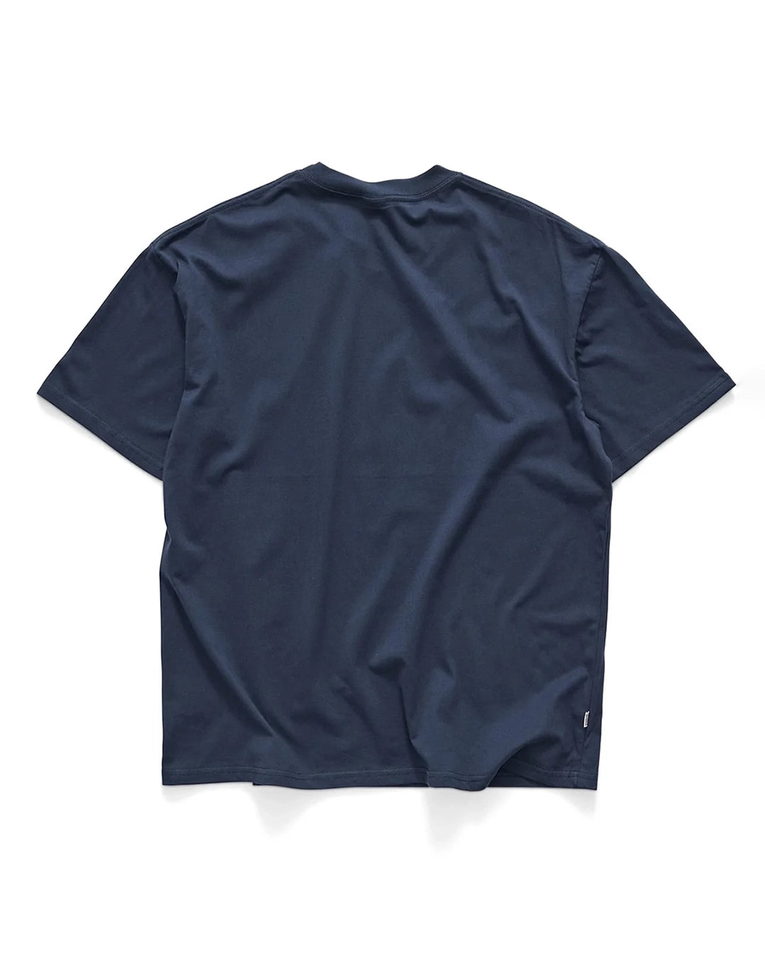 S Cube Mid Block Short Sleeve T-Shirt - Navy