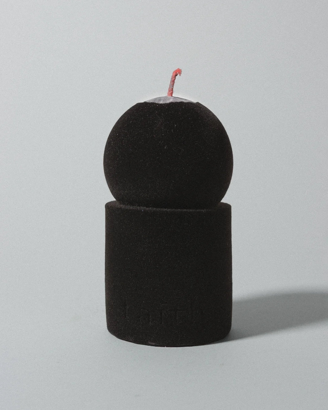 Lulu Velvet Candle - Black