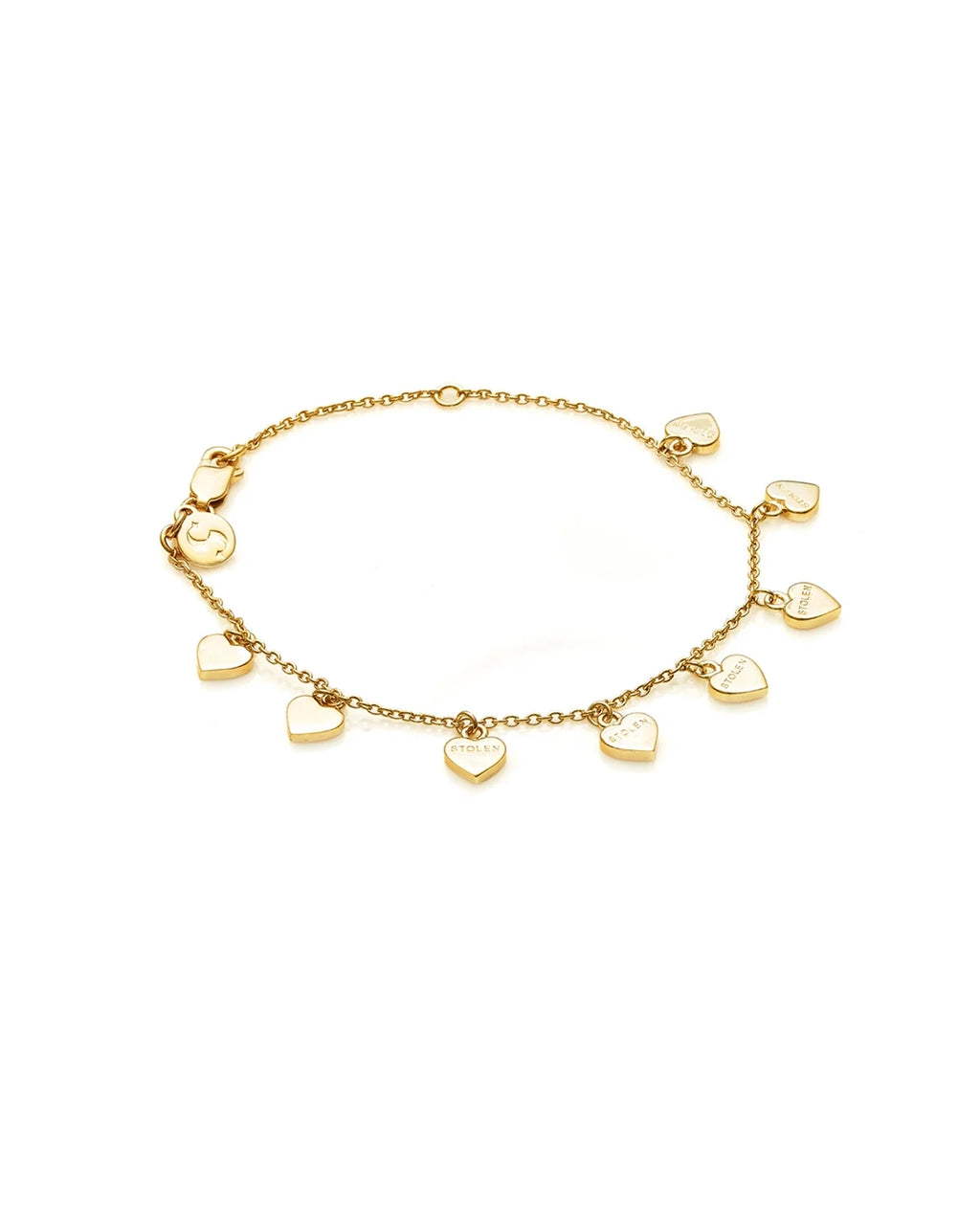 Stolen Heart Bracelet - Gold