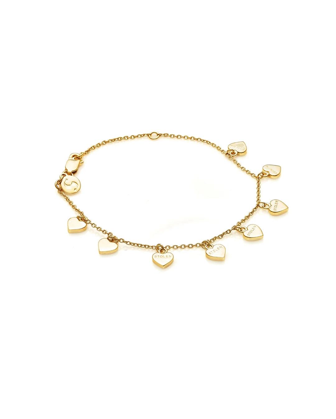 Stolen Heart Bracelet - Gold