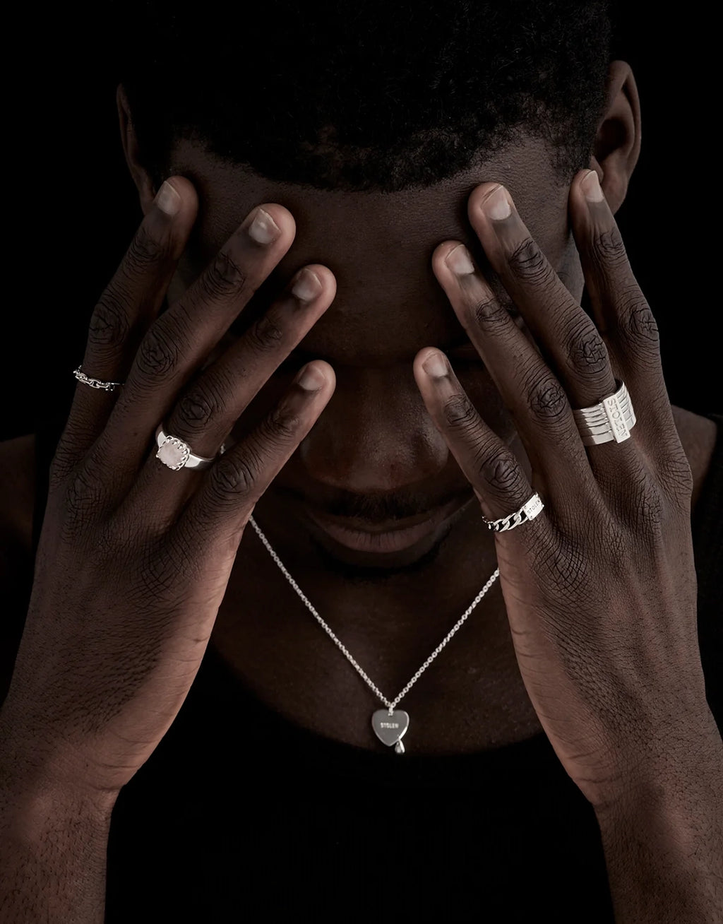 Curb Ring Slim - Silver