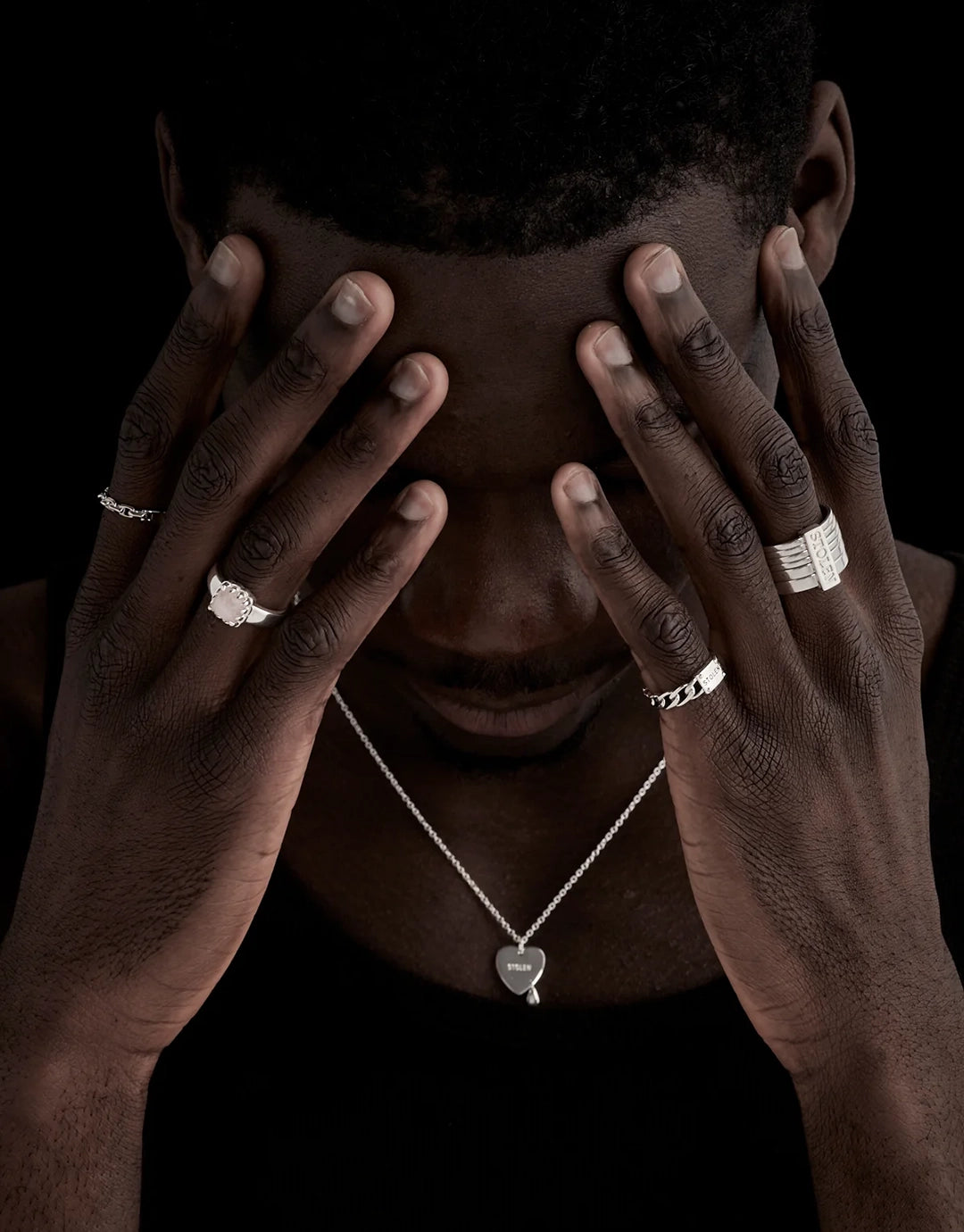 Curb Ring Slim - Silver