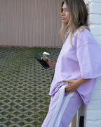 The Marley Pants - Lilac by Luna Lane - view 2