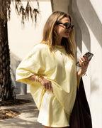 The Mason Tee - Lemon by Luna Lane - view 2